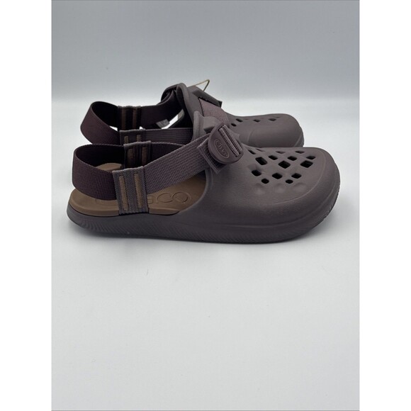 NWT Chaco Chillos Women’s Sz 6 Clogs Sparrow‎ Purple Adjustable Strap Sandals - Picture 1 of 11